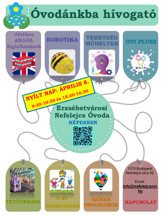Az óvodai nyílt nap programja